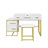 Makeup Vanity Set with Mirror-626627235