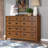 Orpha 10-Drawer Solid Wood Double Dresser