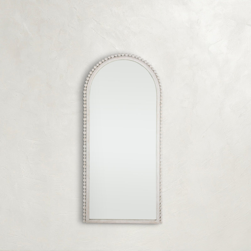 Belle Arch Wood Wall Mirror