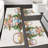 4 Pcs Easter Gnome with Eggs Bath Rug Set