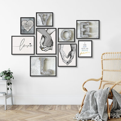 Romantiques vibes, amour et illustrations à la main, petit décor moderne