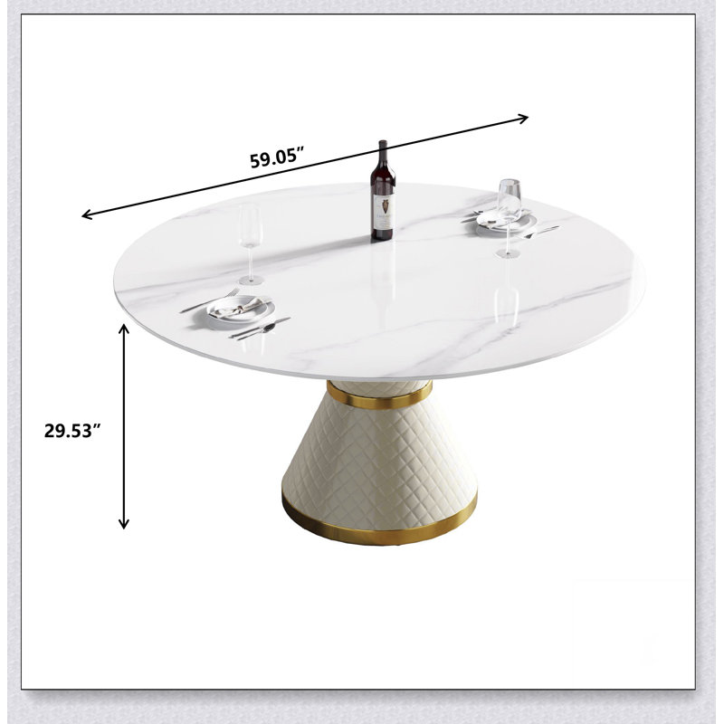 Table de salle à manger 59,05 po