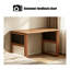 Bureau rectangulaire en bois massif cerisier-295852879