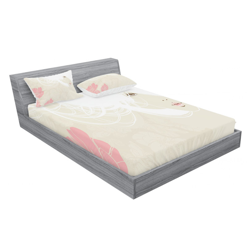 Microfiber Sheet Set, Full Sheet Set with Fitted Sheet