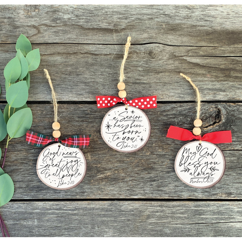 3.5'' Resin Holiday Shaped Ornament