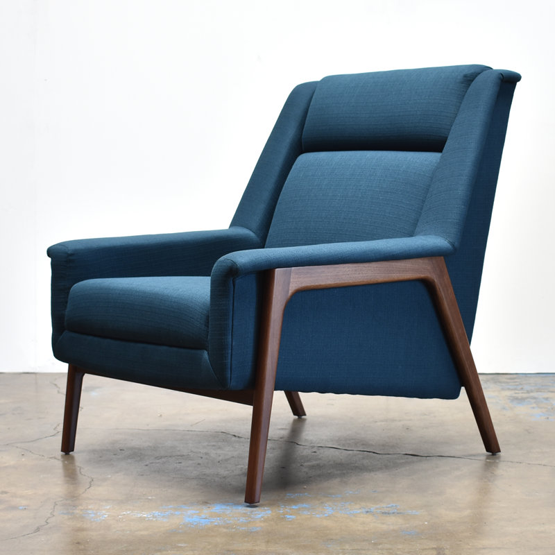 Fauteuil Owen, Polyester azur