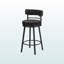 Ensemble de 2 tabourets pivotants Mona