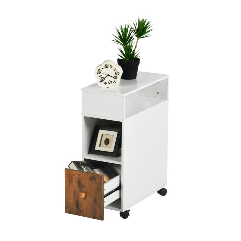 25cm W Bedside Table