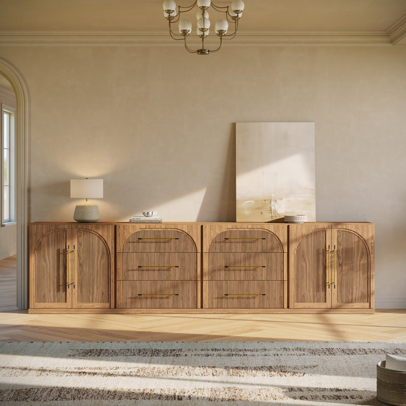 Ensemble de buffet modulaire 4 pièces - 1C2B - Chameau, Chameau