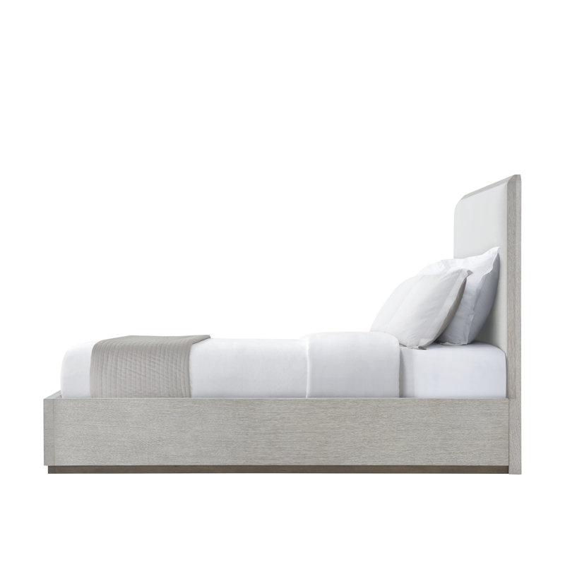 Spencer ST. James Upholstered Bed, Argento