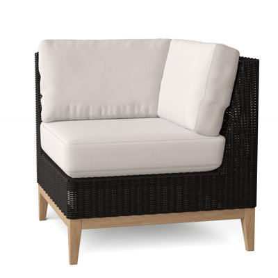 Frances Outdoor Corner Wedge Lounge Chair