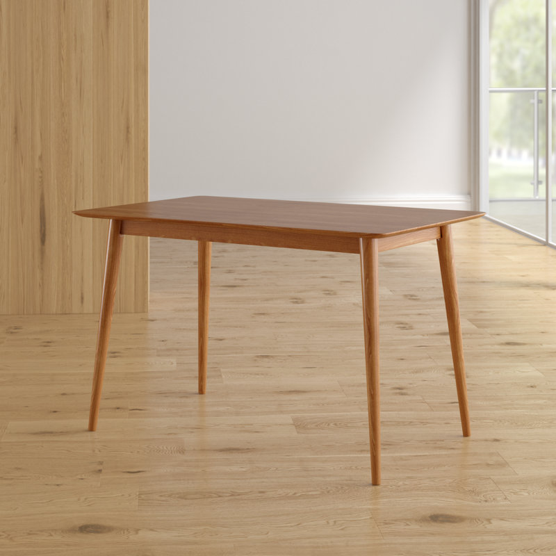 Goodyear Pine Solid Wood Dining Table, 29.48" W x 47.2" L