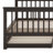 Full over Full Bunk Bed with Built-In Stairs , Trundle Bed Included-1050311937