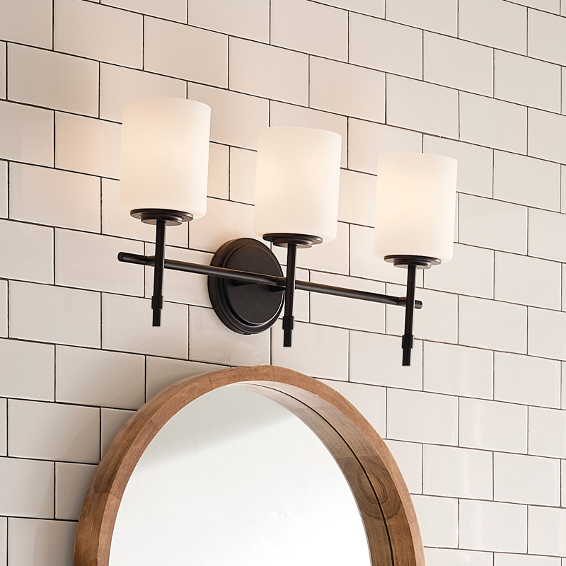 Luminaire de salle de bain, Noir, 3