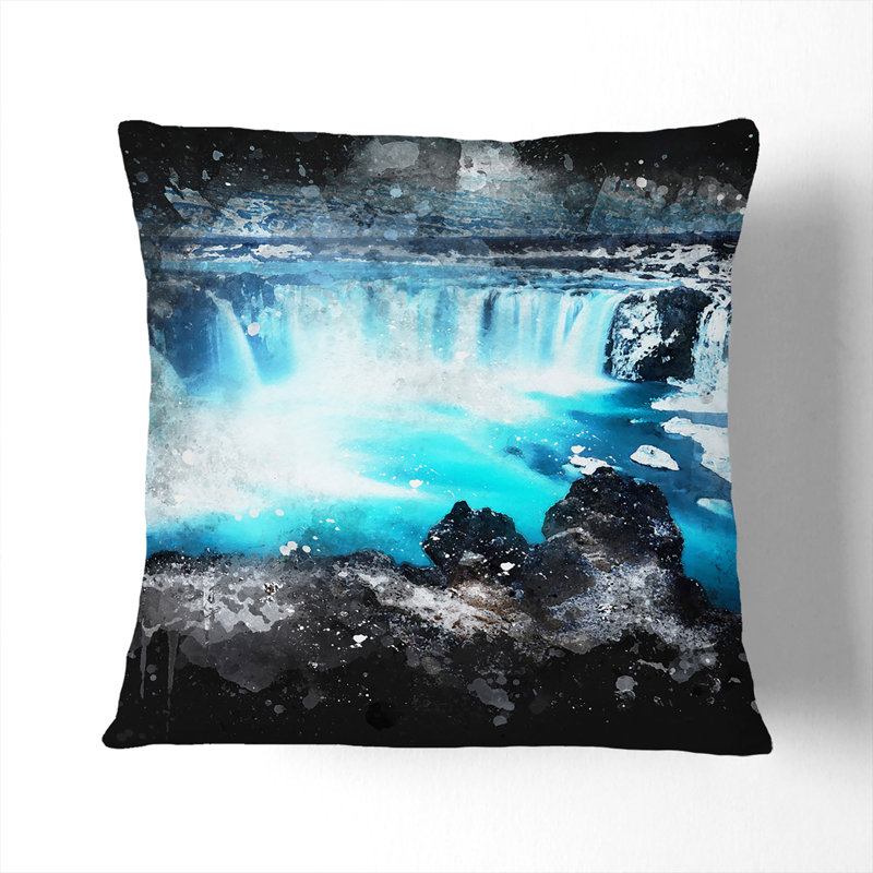 Square Cushion, 40cm H x 40cm W x 15cm D