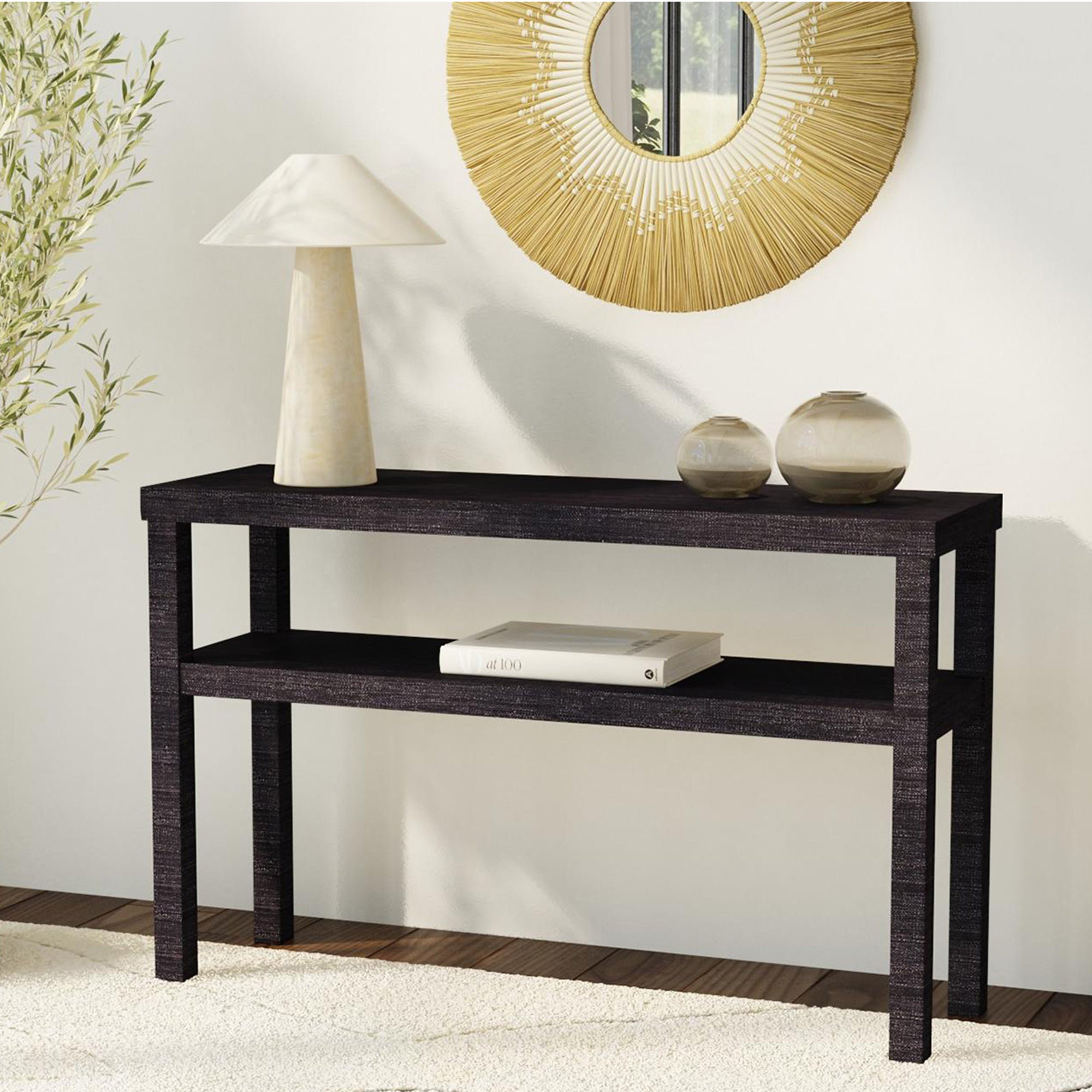 Indigo on sale console table