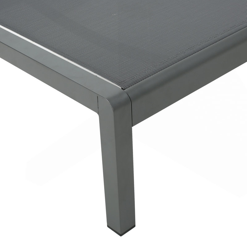 CAPE CORAL KD CHAISE LUNGE GRIS, 1, Gris foncé