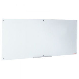 Magnetic Glass Whiteboard, Dry Erase Board 36"x24"