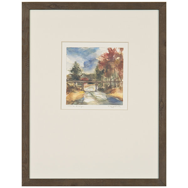 Trestle Bridge Framed Print