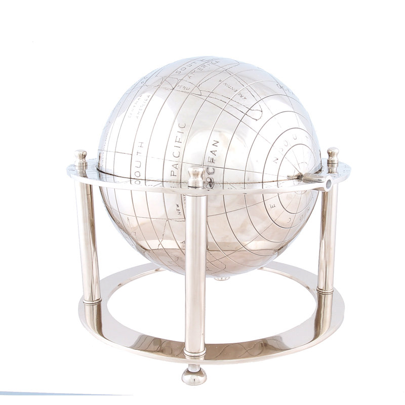 Globe en aluminium