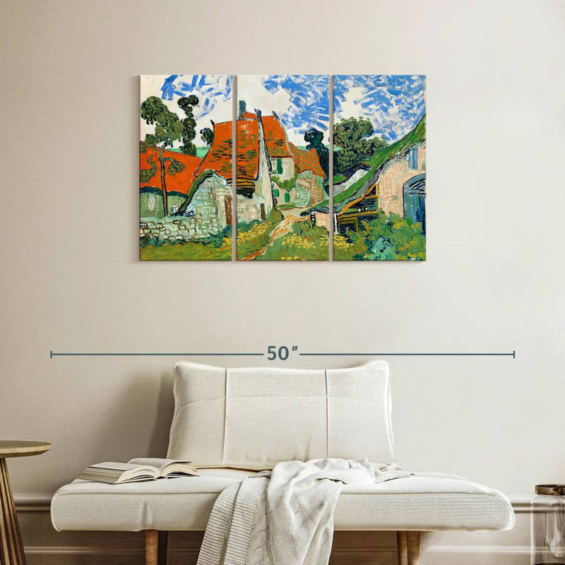 Alvord Street à Auvers-Sur-Oise, H 24 po x l 38 po