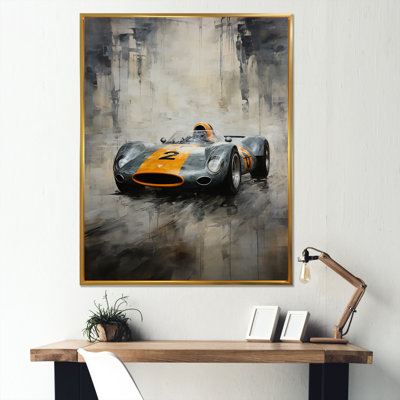 Gris voiture de course minimaliste II