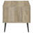 Balboa Distressed Pine Square Engineered Wood Side End Table