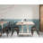 Elite 16x30" Rectangular Table Base, Bar Height