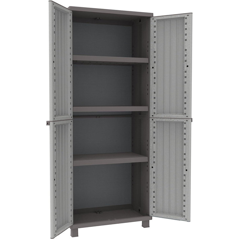 Mockville 2 -Door 4 -Shelf