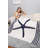 Starfish Pattern Luxury Soft Throw Blanket - NAVY
