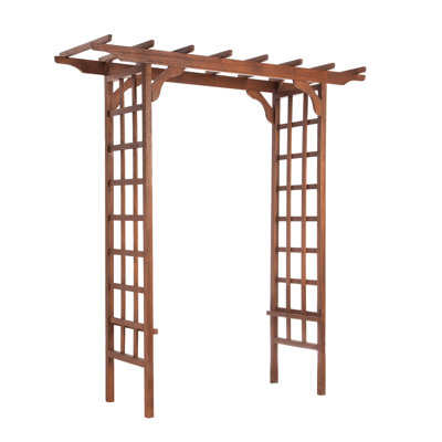 Tonnelle de jardin en eucalyptus