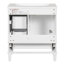 Meuble-lavabo simple 18,09 po avec comptoir d'évier