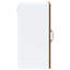 Kitchen Wall Cabinet With Glass Door Lucca-1268471641