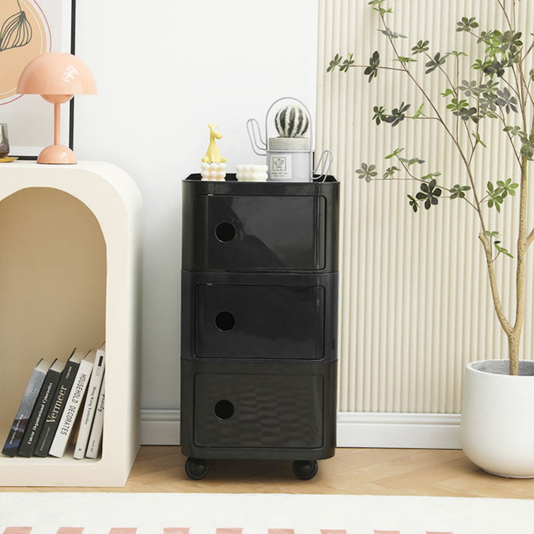 Linetta Side Table with Storage