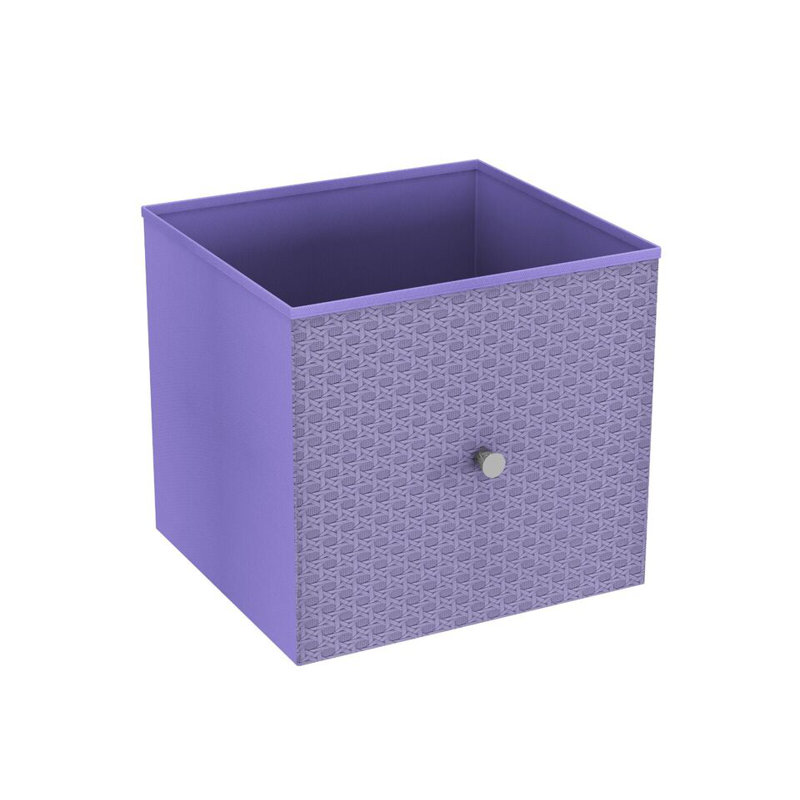 17 Stories Woven Decorative Basket, Lilac