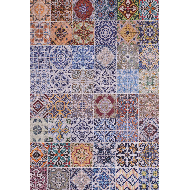 Segrest Patchwork Hand Woven Area Rug, Rectangle 200 x 290cm