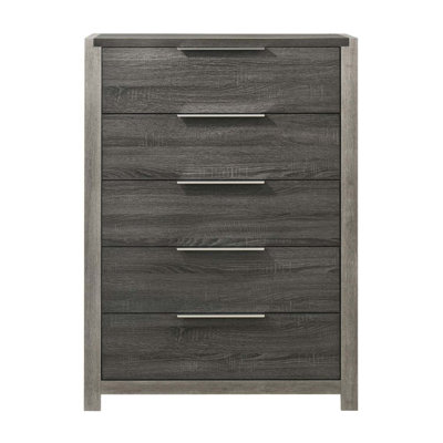 Commode ACME Jehoram, finition grise