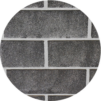 Tapis géométrique gris
