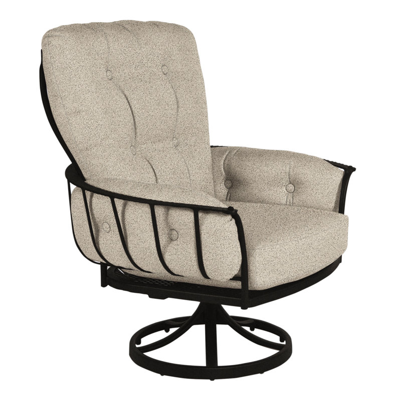 Monterra Outdoor Rocker Chair, Sahara Cafe, Carbon Black
