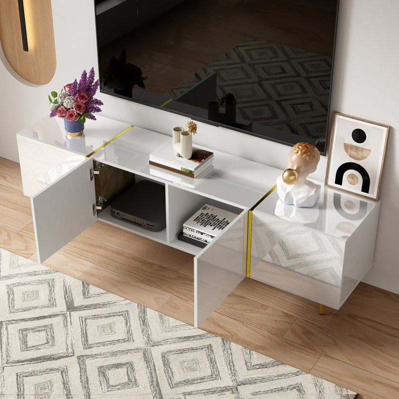 TV Stand for TVs up to 70", White