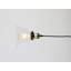 Luminaire suspendu conique à 1 lumière