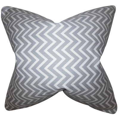 Coussin en coton en zigzag sula