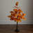 Pre-Lit Autumn Maple Artificial Fall Tree With 180 Warm White LED Lights-950483943
