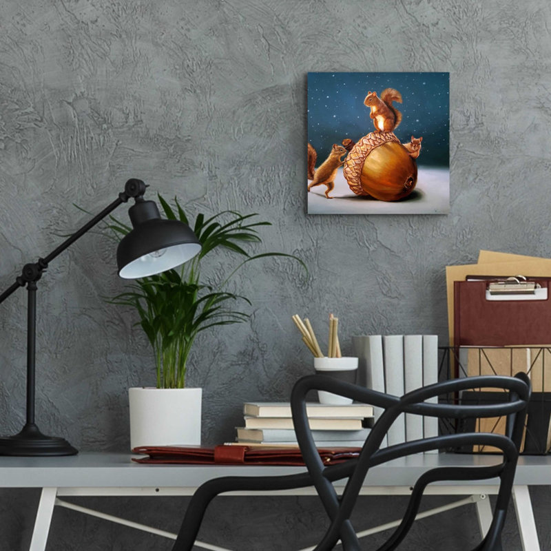 «The Big Find» par Lucia Heffernan, art mural en verre acrylique, H 12 po x l 12 po x P 0,13 po
