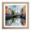 City Of Dublin Impressionism - Framed Print-1388792841