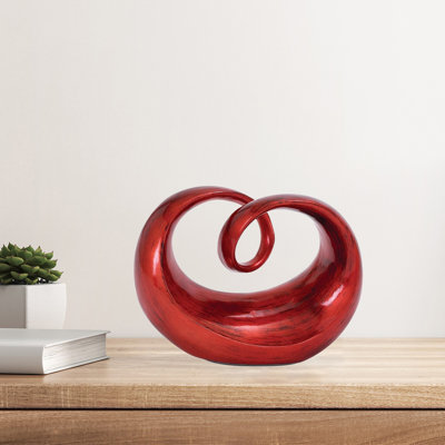 Modern Abstract Sculpture Decor (1Pc) - Minimalist Art Piece For Bedroom, Study Or Office