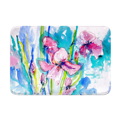 Tapis de bain Pink Iris