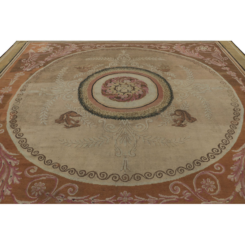 Antique One-of-a-Kind 13'10X16'5 Hand Knotted Area Rug