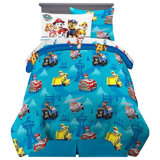 Paw Patrol Kids Bedding Super Soft Comforter and Sheet Set with Sham, 5 Piece Twin Size By KIBNOF