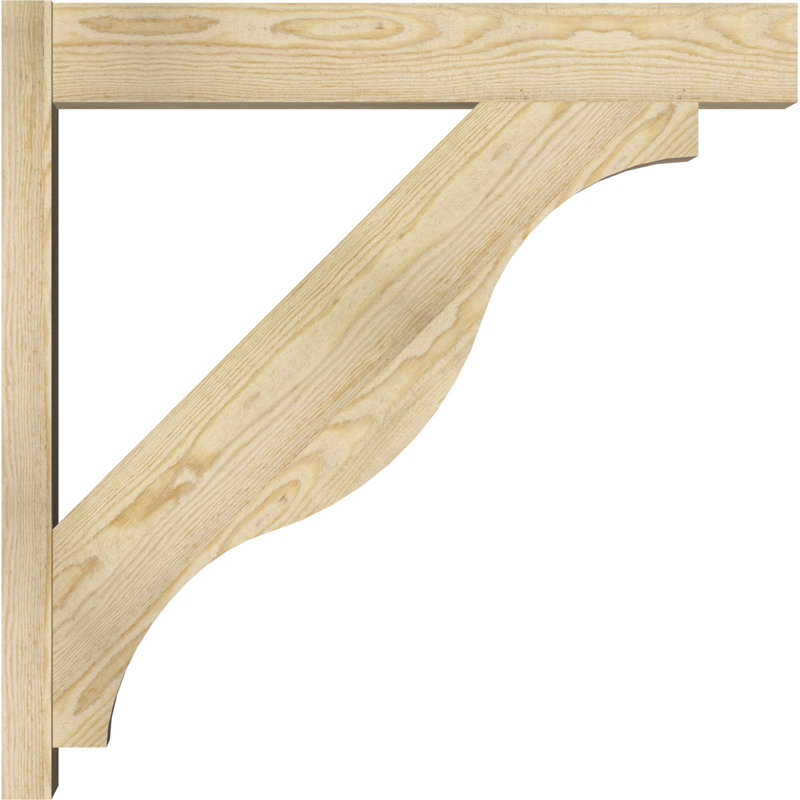 Jeu de blocs Funston, Sapin Douglas de 6 po (sciage brut), P 32 po x H 32 po